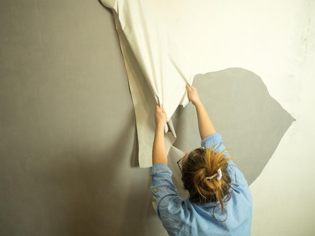 Творческие способы замаскировать неровности стен в вашем жилье